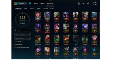Conta League Of Legends Ex Prata Bronze1