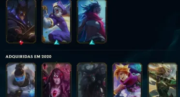 Conta de VAVA + LOL