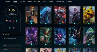 Conta Valorant com karambit/vandal champions + sheriff jinx