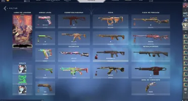 Conta Valorant com karambit/vandal champions + sheriff jinx