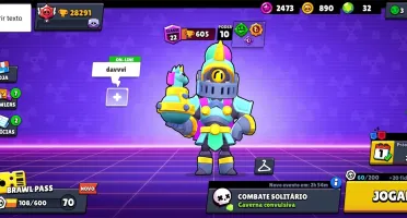 Conta Brawl Stars Todos Brawlers varias skins 28k de troféus
