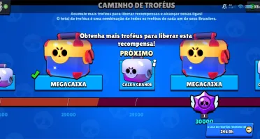 Conta Brawl Stars Todos Brawlers varias skins 28k de troféus