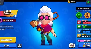 Conta Brawl Stars Todos Brawlers varias skins 28k de troféus