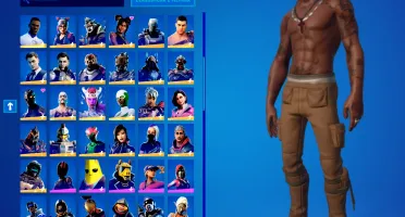 A CONTA MAIS RARA DE FORTNITE NESTE SITE