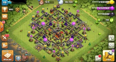 Acc cv 10 clash of clans