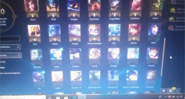 Conta de LoL +200 Skins + 30 campeões +20 páginas de runa +