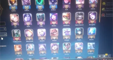 Conta de LoL +200 Skins + 30 campeões +20 páginas de runa +
