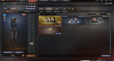 Capitão NV1 com 2 Vips AK Dragão Cyborg+Trinity+MNS