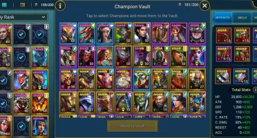 Conta Raid Shadow Legends