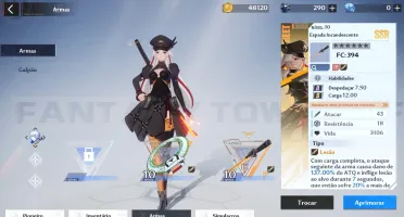 Tower of fantasy - Cláudia + Shiro - conta starter lvl 7