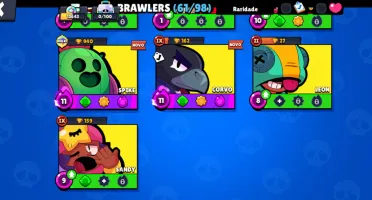 Conta Brawl Stars Com(Gemas, Kenji Fantasma E Muita Skin Rar
