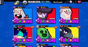 Conta Brawl Stars Com(Gemas, Kenji Fantasma E Muita Skin Rar