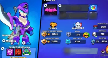 Conta Brawl Stars Com(Gemas, Kenji Fantasma E Muita Skin Rar