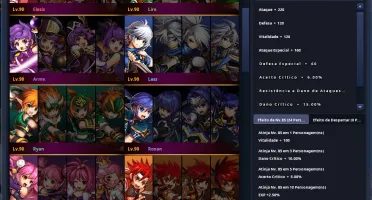 Conta Grand Chase - Todos Herois Lvl 90 - Vp Da Conta Intact