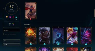Conta Riot (LOL e Valorant) + de 1k em skins, Rank Imortal 3