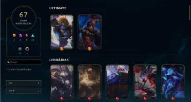 Conta Riot (LOL e Valorant) + de 1k em skins, Rank Imortal 3