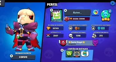 Desapego De Conta Top No Brawl Stars 25k trofeus!