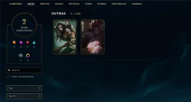 conta lol level 30 unranked