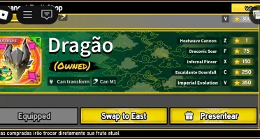Conta De Blox Com Dragom Gas E Runble Permanente E Gamepass