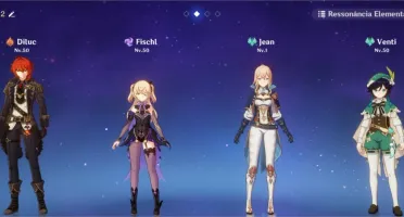 Conta RANK 30 - Dilluc/ Venti / Jean