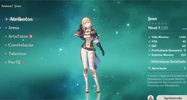 Conta RANK 30 - Dilluc/ Venti / Jean