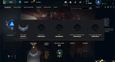 PROMOÇÃO Conta Prata 1 Smurf 57% Winrate 16K+ Essência Azul!