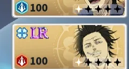 conta de black clover mobile mereolleona S5 black asta S5