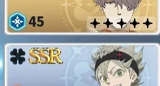 conta de black clover mobile mereolleona S5 black asta S5