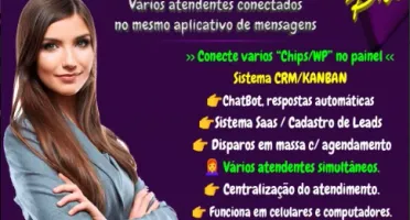 Whaticket Chatbot + Empresas | (saas)Preço só para hoje!!