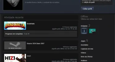 Conta Steam Com GTA V & CS GO