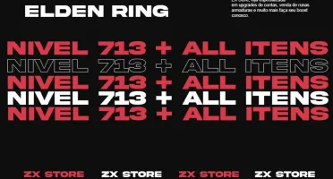 Elden Ring Pack; Nível Máximo "713" Mais Tudo Do Jogo!!