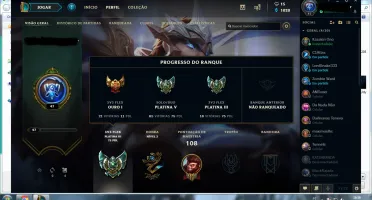 Conta lol PLatina 5 Baratissima