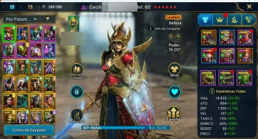 Raid Shadow Legends Cecília 6 estrelas