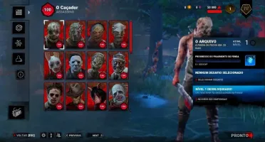 Dead By Daylight - Unlock Skins, DLCS, Perks, Itens, P100