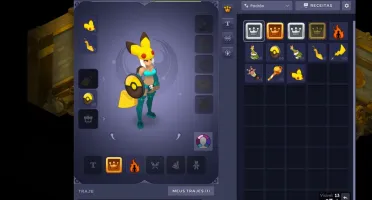 Conta lvl 200 - Sram - Com Set Completo - Servidor Talkasha