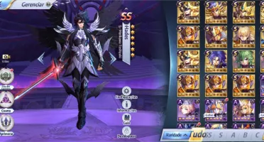 Deusa Atena, Hades, Poseidon e vários outros Rank S