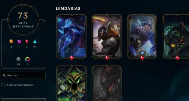 Conta League of legends Top
