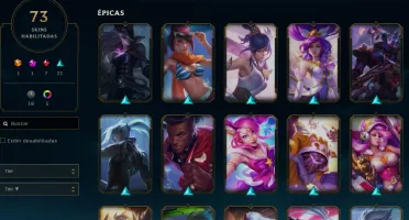 Conta League of legends Top