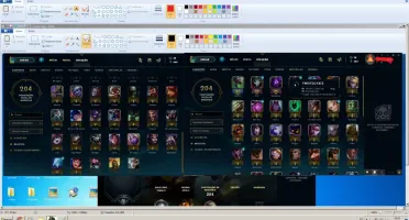 Conta com Muitas skin barata