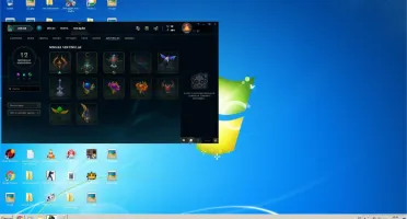 Conta com Muitas skin barata