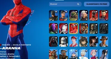 Conta Fortnite Skins Marvel E Animes! Super Barata