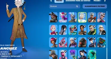Conta Fortnite Skins Marvel E Animes! Super Barata