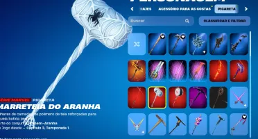 Conta Fortnite Skins Marvel E Animes! Super Barata