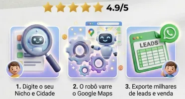 Extrator Leads Google Maps: WhatsApp Infinito em Segundos