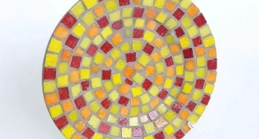 Prato Sobremesa Mosaico Gaudí