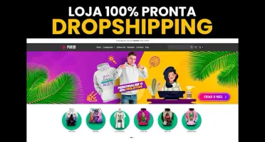 +2000 Mil Lojas Dropshipping Prontas Editável!