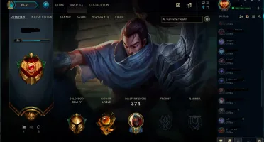 CONTA GOLD 4 ( 93 CHAMPS ) + Lucian Velho Oeste+LuxElemental