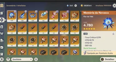 GENSHIN IMPACT - LEVEL 44 DE AVENTURA