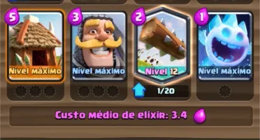 Conta Clash Royale nvl 12 quase full