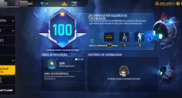 Conta de free fire perfeita para AP